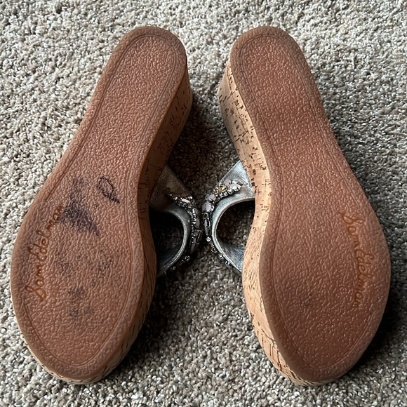 Sam Edelman “Randi” Jeweled Embellished Sandals, Size 6.5 - Picture 4 of 8